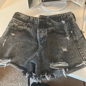 Black wash wild fable denim shorts